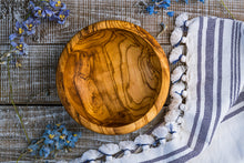 Load image into Gallery viewer, Artisan Box: Tunisia Olive Wood Bowl and handwoven handtowel