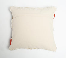 Load image into Gallery viewer, Artisanal: India: Handwoven Pillow Cover with Tufts