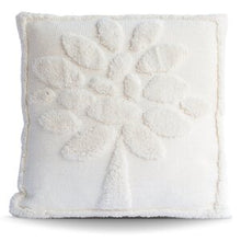 Load image into Gallery viewer, Artisanal: India: Handwoven Pillow Case White Tree of Life