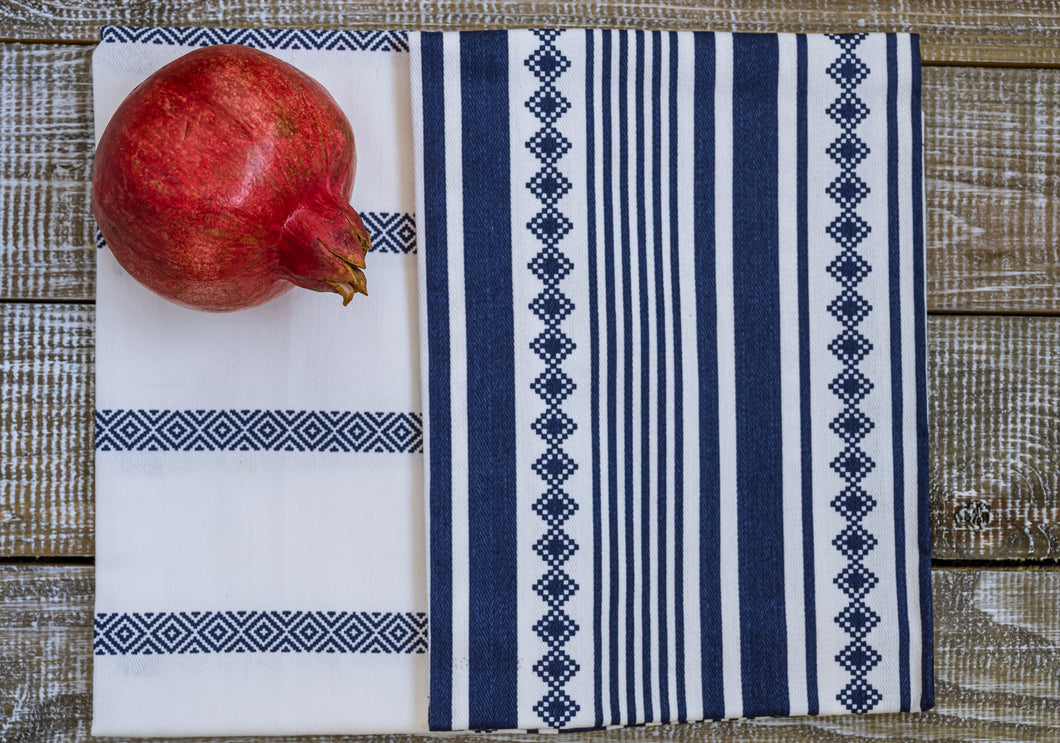 Artisanal: India:  Handmade Pure Cotton Dish Towel Set of 2